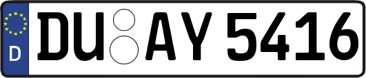 DU-AY5416