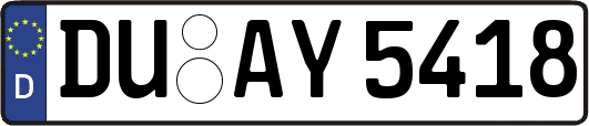 DU-AY5418
