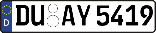 DU-AY5419
