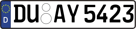 DU-AY5423