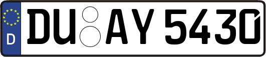 DU-AY5430