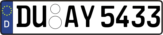 DU-AY5433