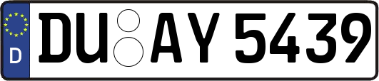 DU-AY5439