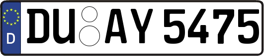 DU-AY5475