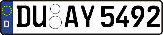 DU-AY5492