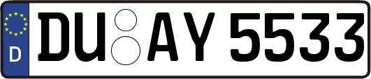 DU-AY5533
