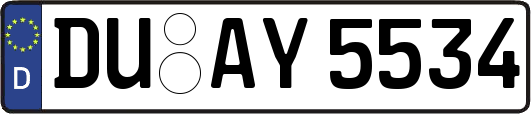 DU-AY5534