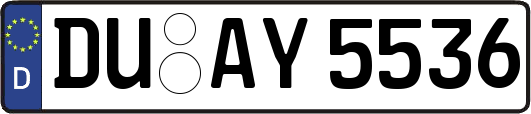 DU-AY5536
