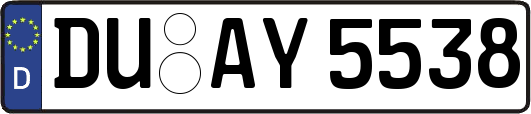 DU-AY5538