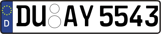 DU-AY5543