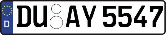 DU-AY5547