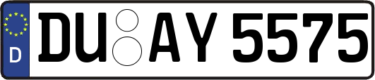 DU-AY5575