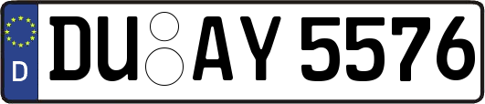 DU-AY5576