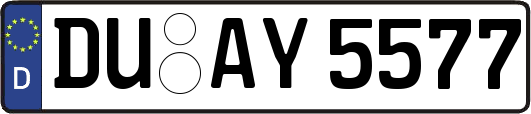 DU-AY5577