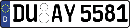 DU-AY5581