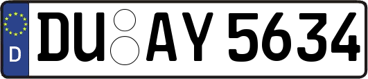 DU-AY5634