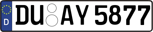 DU-AY5877