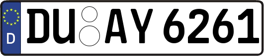 DU-AY6261