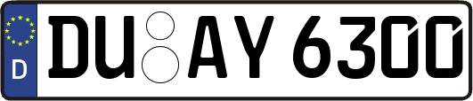 DU-AY6300