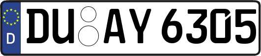 DU-AY6305