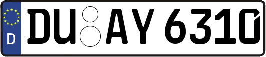 DU-AY6310