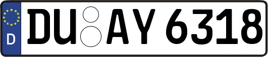 DU-AY6318