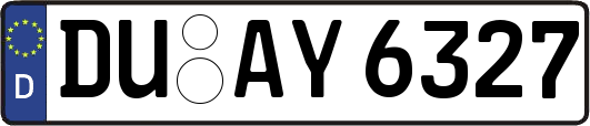 DU-AY6327