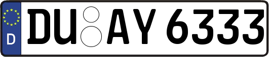 DU-AY6333