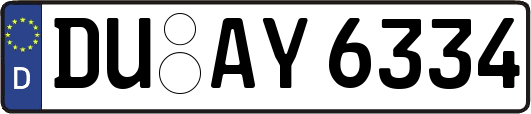 DU-AY6334