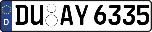 DU-AY6335