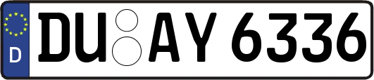 DU-AY6336