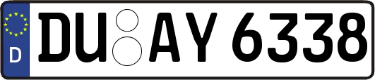 DU-AY6338