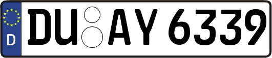 DU-AY6339