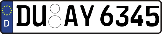 DU-AY6345