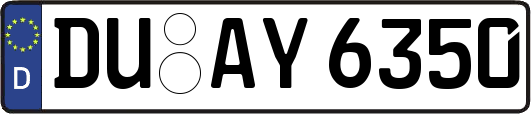 DU-AY6350