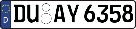 DU-AY6358