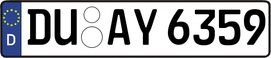 DU-AY6359
