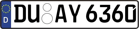 DU-AY6360