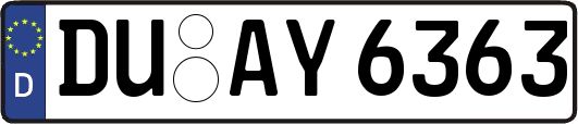 DU-AY6363