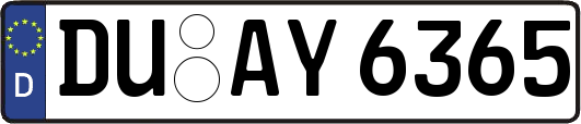 DU-AY6365
