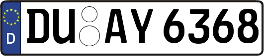 DU-AY6368