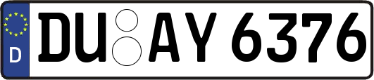 DU-AY6376