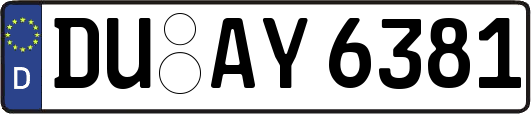 DU-AY6381