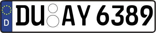 DU-AY6389