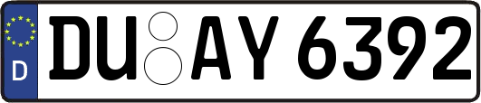 DU-AY6392