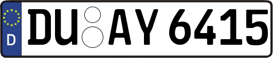 DU-AY6415