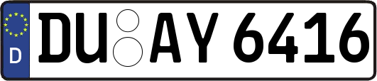DU-AY6416