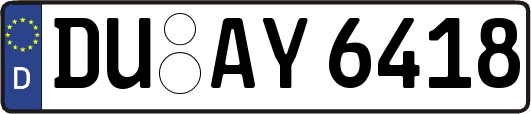 DU-AY6418