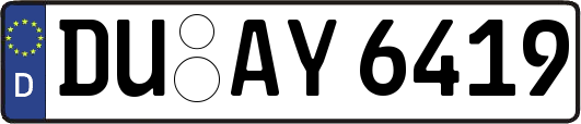DU-AY6419