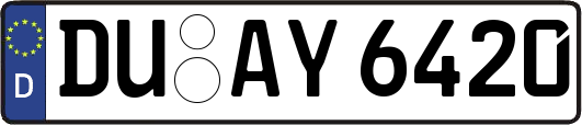 DU-AY6420